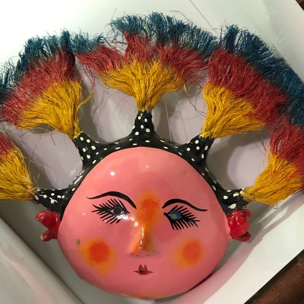 Mask Hand Painted